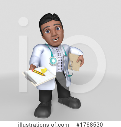 Royalty-Free (RF) Doctor Clipart Illustration by KJ Pargeter - Stock Sample #1768530