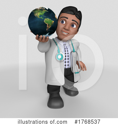 Royalty-Free (RF) Doctor Clipart Illustration by KJ Pargeter - Stock Sample #1768537