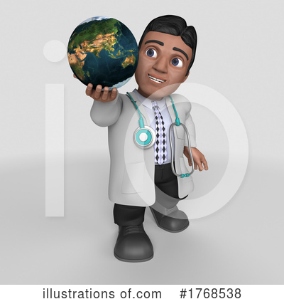 Royalty-Free (RF) Doctor Clipart Illustration by KJ Pargeter - Stock Sample #1768538
