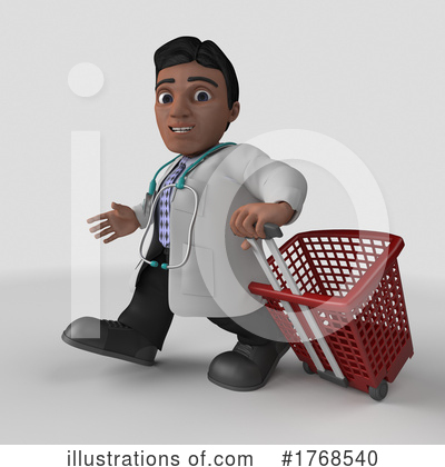 Royalty-Free (RF) Doctor Clipart Illustration by KJ Pargeter - Stock Sample #1768540