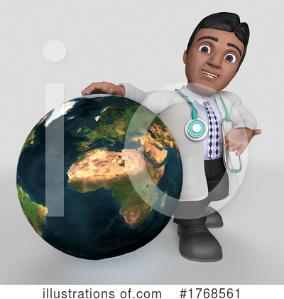 Royalty-Free (RF) Doctor Clipart Illustration by KJ Pargeter - Stock Sample #1768561