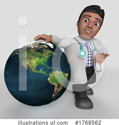 Royalty-Free (RF) Doctor Clipart Illustration by KJ Pargeter - Stock Sample #1768562