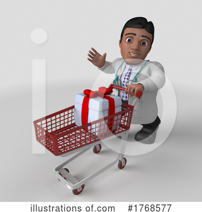 Royalty-Free (RF) Doctor Clipart Illustration by KJ Pargeter - Stock Sample #1768577