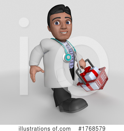 Royalty-Free (RF) Doctor Clipart Illustration by KJ Pargeter - Stock Sample #1768579