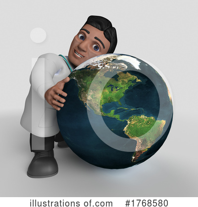 Royalty-Free (RF) Doctor Clipart Illustration by KJ Pargeter - Stock Sample #1768580