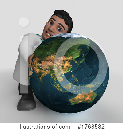 Royalty-Free (RF) Doctor Clipart Illustration by KJ Pargeter - Stock Sample #1768582
