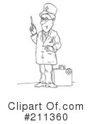 Doctor Clipart #211360 by Alex Bannykh