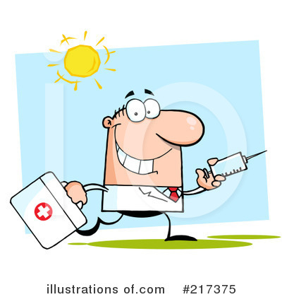 Royalty-Free (RF) Doctor Clipart Illustration by Hit Toon - Stock Sample #217375