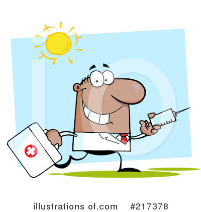 Royalty-Free (RF) Doctor Clipart Illustration by Hit Toon - Stock Sample #217378
