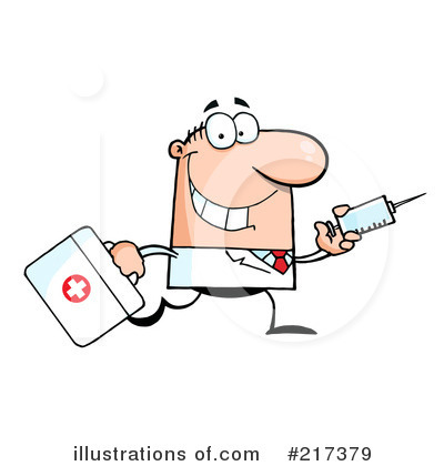 Royalty-Free (RF) Doctor Clipart Illustration by Hit Toon - Stock Sample #217379