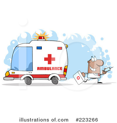 Ambulance Clipart #223266 by Hit Toon