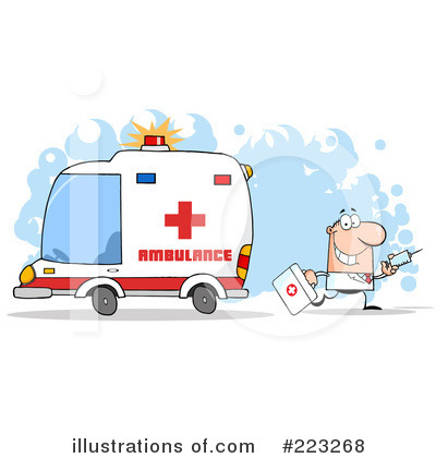 Ambulance Clipart #223268 by Hit Toon