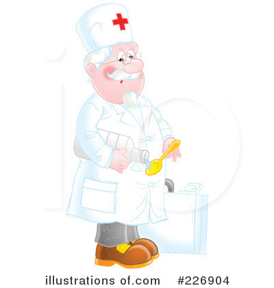 Royalty-Free (RF) Doctor Clipart Illustration by Alex Bannykh - Stock Sample #226904