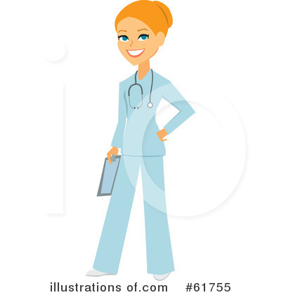Royalty-Free (RF) Doctor Clipart Illustration by Monica - Stock Sample #61755