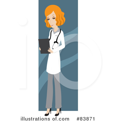 Royalty-Free (RF) Doctor Clipart Illustration by Rosie Piter - Stock Sample #83871