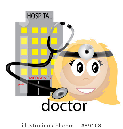Royalty-Free (RF) Doctor Clipart Illustration by Pams Clipart - Stock Sample #89108