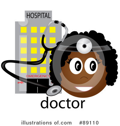 Royalty-Free (RF) Doctor Clipart Illustration by Pams Clipart - Stock Sample #89110