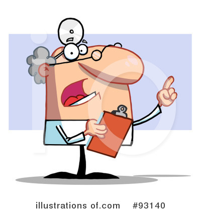 Royalty-Free (RF) Doctor Clipart Illustration by Hit Toon - Stock Sample #93140