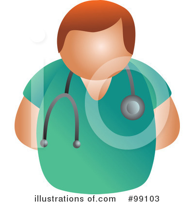 Royalty-Free (RF) Doctor Clipart Illustration by Prawny - Stock Sample #99103
