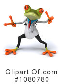 Doctor Springer Frog Clipart #1080780 by Julos