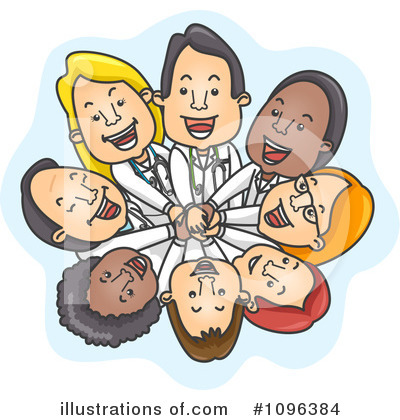 Royalty-Free (RF) Doctors Clipart Illustration by BNP Design Studio - Stock Sample #1096384