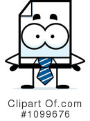 Document Clipart #1099676 by Cory Thoman