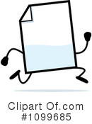 Document Clipart #1099685 by Cory Thoman