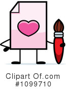 Document Clipart #1099710 by Cory Thoman