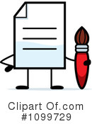 Document Clipart #1099729 by Cory Thoman