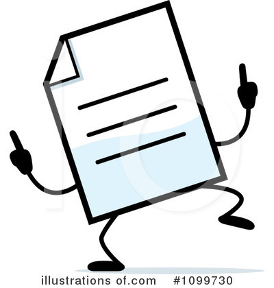 Royalty-Free (RF) Document Clipart Illustration by Cory Thoman - Stock Sample #1099730