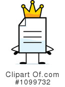 Document Clipart #1099732 by Cory Thoman