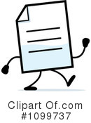 Document Clipart #1099737 by Cory Thoman