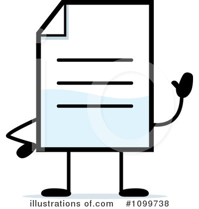 Royalty-Free (RF) Document Clipart Illustration by Cory Thoman - Stock Sample #1099738
