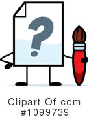 Document Clipart #1099739 by Cory Thoman