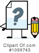 Document Clipart #1099743 by Cory Thoman