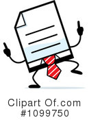 Document Clipart #1099750 by Cory Thoman