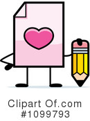 Document Clipart #1099793 by Cory Thoman