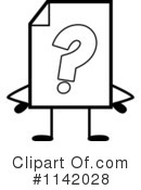 Document Clipart #1142028 by Cory Thoman
