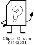 Document Clipart #1142031 by Cory Thoman