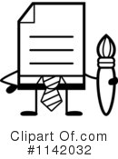 Document Clipart #1142032 by Cory Thoman