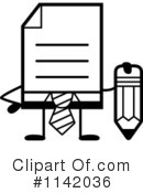 Document Clipart #1142036 by Cory Thoman