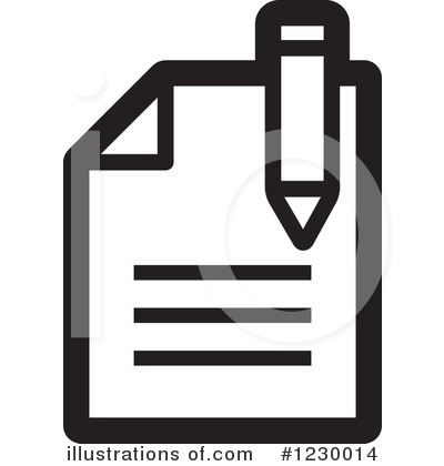 Royalty-Free (RF) Document Clipart Illustration by Lal Perera - Stock Sample #1230014