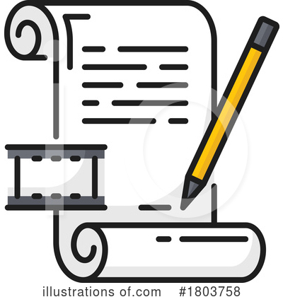 Contract Clipart #1803758 by Vector Tradition SM