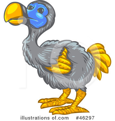 Royalty-Free (RF) Dodo Bird Clipart Illustration by Tonis Pan - Stock Sample #46297