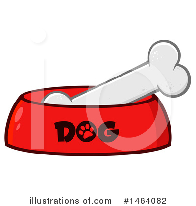 Dog Bowl Clipart #1464082 by Hit Toon