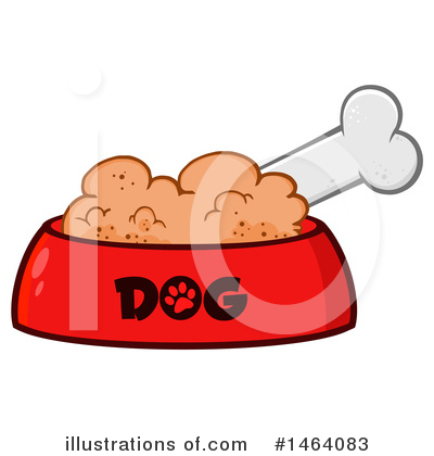 Dog Bowl Clipart #1464083 by Hit Toon