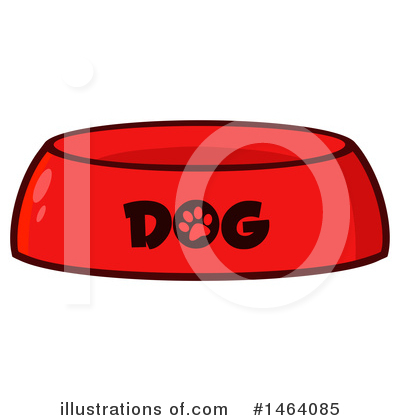 Royalty-Free (RF) Dog Bowl Clipart Illustration by Hit Toon - Stock Sample #1464085