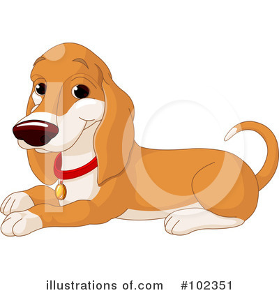 Royalty-Free (RF) Dog Clipart Illustration by Pushkin - Stock Sample #102351