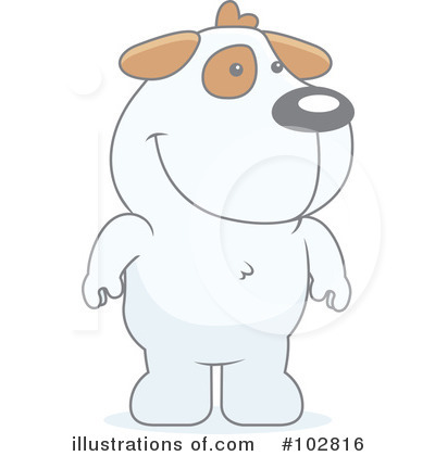 Royalty-Free (RF) Dog Clipart Illustration by Cory Thoman - Stock Sample #102816