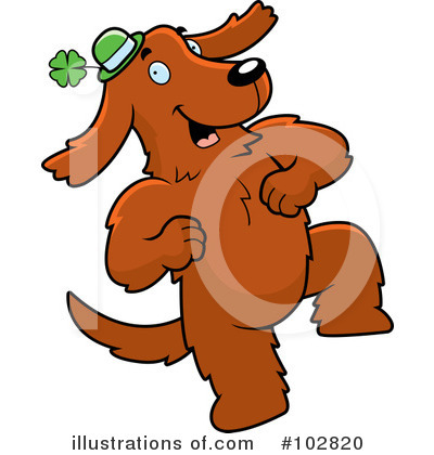 Royalty-Free (RF) Dog Clipart Illustration by Cory Thoman - Stock Sample #102820